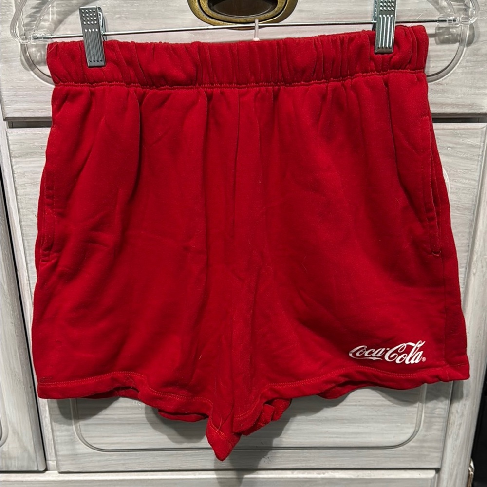 Coca Cola Women's Red Shorts